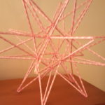 Image of pink ribbon themed star