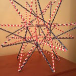 Image of red, white and blue USA themed star